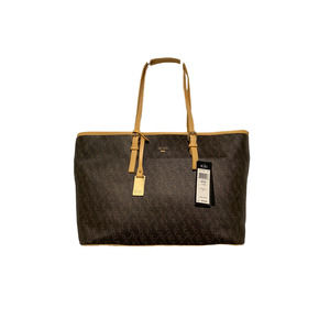 BCBG Brown Bayview Logo Tote